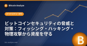 ビットコインセキュリティの脅威と対策：フィッシング・ハッキング・物理攻撃から資産を守るの解説画像