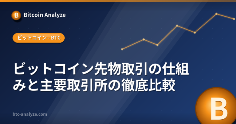 ビットコイン先物取引の仕組みと主要取引所の徹底比較の解説画像