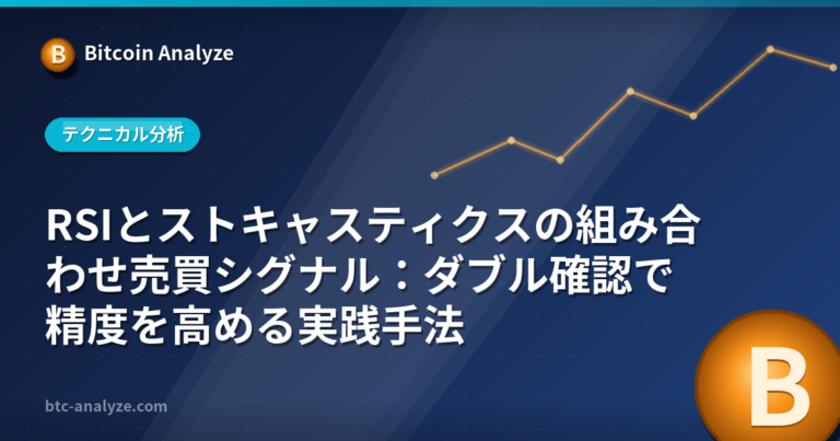RSIとストキャスティクスの組み合わせ売買シグナル：ダブル確認で精度を高める実践手法の解説画像