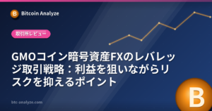 GMOコイン暗号資産FXのレバレッジ取引戦略：利益を狙いながらリスクを抑えるポイントの解説画像