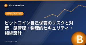 ビットコイン自己保管のリスクと対策：鍵管理・物理的セキュリティ・相続設計の解説画像