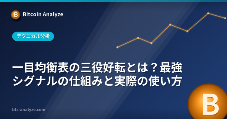 一目均衡表の三役好転とは？最強シグナルの仕組みと実際の使い方の解説画像