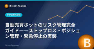 自動売買ボットのリスク管理完全ガイド――ストップロス・ポジション管理・緊急停止の実装の解説画像
