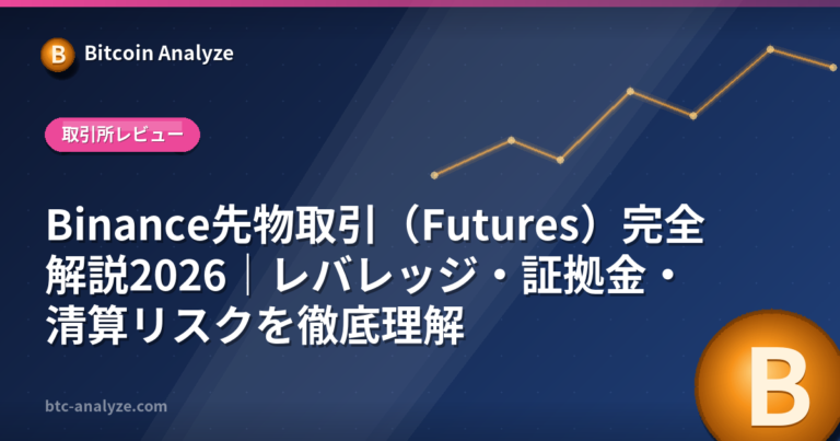 Binance先物取引（Futures）完全解説2026｜レバレッジ・証拠金・清算リスクを徹底理解の解説画像